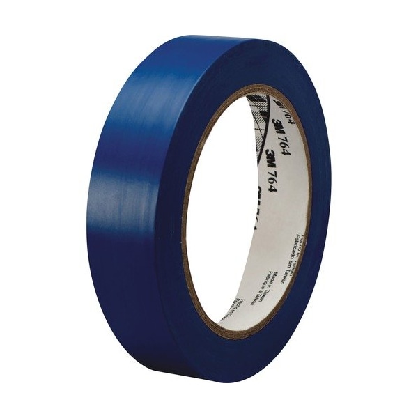 3M Commercial Tape, Vinyl, G-Purpose, Blue MMM764136BLU - main